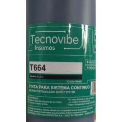 TINTA PARA SISTEMA CONTINUO T664 BLACK