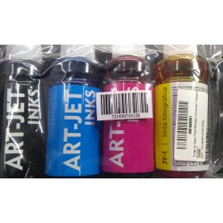 Tinta Fotografica ART-JET  para HP  4x100ml