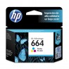 Cartucho HP 664 Tri-Color ORIGINAL